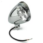 LEDヘッドライト ブレット 砲弾型 ハーレー ソフテイル ダイナ ショベル パン スポーツスター チョッパー ボバー アメリカン クローム xl fl SR XS FXD FLH FLT