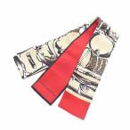 ルイヴィトン/LOUIS VUITTON バンドートランク シルクツイル ツイリー マロン モノグラム トランクパターン 32E20 サイズ ユニセックス マルチ ランクA 102  (中