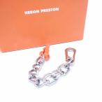 ヘロン プレストン/HERON PRESTON チェーン リンク ブレスレット 22E20 サイズ サイズ表記なし シルバー×オレンジ ランクA 103  (中古)