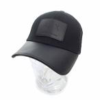 アルマーニエクスチェンジ/ARMANI EXCHANGE ロゴレザーワッペン レザーバイザー メッシュ 帽子 キャップ 02I20 サイズ ユニセックス サイズ表記なし ブラック ラ