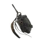 ケムリ/KMRII 手榴弾 携帯灰皿 スカル キーホルダー コインケース 小物入れ ポーチ カーキ  サイズ ユニセックスフリーサイズ 91E25 ランクB  (中古)