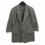 コムデギャルソンオムプリュス/COMME DES GARCONS HOMME PLUS AD2011 ノッチドラペル 2B テーラード ジャケット グレー サイズ メンズL 72G25 ランクB (中古)