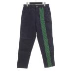 コムデギャルソンオムプリュス/COMME DES GARCONS HOMME PLUS LINE ライン デニム ジーンズ パンツ ネイビー  サイズ メンズM 02J25 ランクB  (中古)