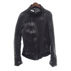 インカネーション/INCARNATION Horse Leather H/N Bias Zip ホースレザーブルゾン 31F20 サイズ メンズXS ブラック ランクA 102  (中古)