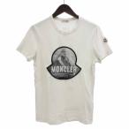 モンクレール/MONCLER MAGLIA T-SHIRT フォトプリントTシャツ 70K23 サイズ メンズXS ホワイト ランクC  (中古)