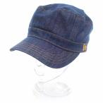 ニューエラ/NEW ERA WORK CAP デニム ミリタリー ワーク キャップ 32I20 サイズ ユニセックス61.5cm インディゴ ランクA 103  (中古)