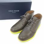 コールハーン/COLE HAAN コンビソール レザー チャッカ シューズ ブーツ 51F20 サイズ メンズ10 グレー系 ランクA 102  (中古)