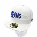 ビームスゴルフ/BEAMS GOLF ×NEW ERA ゴルフ キャップ 01L20 サイズ ユニセックス7ハーフ ホワイト ランクB 101  (中古)