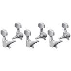 SCUD автомобиль -la- модель колок 3+3 хром 07202CS