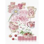 DMCti- M si-.... Cross стежок комплект ширина 25cm× длина 35cm 16 подсчет 60 глаз SUMMER FRUIT BK768