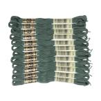 DMC 25 номер нить вышивальные нитки 12 пачка входить 8m #501 оттенок зеленого DMC25B