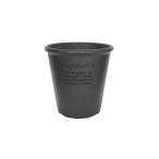  Hachiman .. eko pot / цветочный горшок круглый 6 номер черный [a-bru(Hachiman gardens:arbre)]