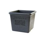  Hachiman .. eko pot / цветочный горшок прямоугольник 150 черный [a-bru(Hachiman gardens:arbre)]