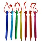  Captain Stag seven цвет z дюралюминий колок 18cm UA-4505