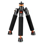Koolehaoda A3 Mini штатив - настольный штатив, путешествие портативный штатив,1/4 а также 3/8 " винт установка, универсальный одна ножка основа а также однообъективный зеркальный камера биде 