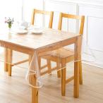 アイメディア(Aimedia) 透明 テーブルクロス 120×180cm PVC製 テーブルマット デスクマット マット テーブルカバー ビニールマッ