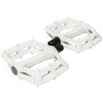 ti- M a-ru(DMR) V6 PLASTIC PEDAL CRO-MO AXLE WHITE