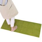 oka(OKA) joint кухонный коврик pita плюс желтохвост k примерно 45×60cm (2 листов комплект ) зеленый 