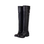 [ мода производитель ] ботинки женский сапоги длинный длина ботинки low каблук прекрасный ножек ботинки кожзаменитель посещение школы прекрасный ножек pu futoshi каблук высокий каблук 