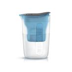 ブリタ 浄水器 ポット 浄水部容量_1.0L(全容量_1.5L) ファン ブルー マクストラプラス カートリッジ 1個付き 【日本正規品】 塩素 水垢