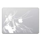 ka Индия магазин MacBook Air/Pro 13 дюймовый MacBook стикер наклейка аниме музыка девушка Music Girl ho wa