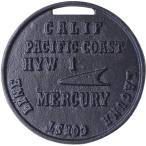 MERCURY коврик для посуды черный Φ16.5×H1.8cm MEIRTRRB