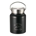  Captain Stag (CAPTAIN STAG) капот pot капот container фляжка двойной нержавеющая сталь бутылка вакуум изоляция теплоизоляция * термос HD капот pot 