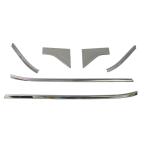 BRIGHTZ Vellfire 30 35 супер зеркальный нержавеющая сталь металлизированный задний окно молдинг 6PC [ SID-ETC-BIG-006 ] AGH30W