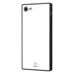  крыло Lem iPhone SE3/SE2/8/7 ударопрочный стеклянный кейс KAKU/ белый 