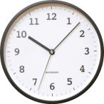 KATOMOKU plywood wall clock 13 km-84BRC Brown электро-магнитные часы продолжение секунд игла φ202mm