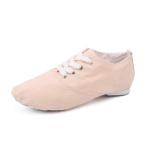 [Grouptap].. девушка. женщина. мужчина. ребенок поэтому. кожа низ . раздел бежевый Brown Jazz Dance парусина гонки выше обувь (24.5 (24.5c