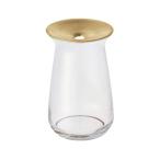 KINTO ( gold to-) ваза для цветов LUNA основа 80x130mm прозрачный 20333