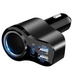 [Power Delivery3.0]Kaweno машина charger прикуриватель USB автомобильный быстрое зарядное устройство [ это до . нет зарядка скорость ]3 порт 12