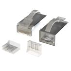 [LINKUP] Snagless RJ45 Cat6 STP коннектор |i-sa сеть Cat 6 8P8C штекер | STP Giga bit раунд ke