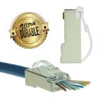 [LINKUP] Snagless RJ45 Cat6 STP коннектор EZ Pas s Roo end |i-sa сеть Cat 6 8P8C solid pra 