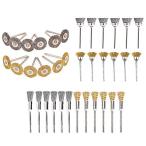  дрель щетка шестиугольник ось тросик щетка удаления ржавчины удаление ржавчины электрический щетка латунь щетка 3mm ось 3 вид &amp;36 пункт входить 