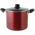  living кастрюля с двумя ручками большая кастрюля для бульона 22cm стекло крышка приложен IH соответствует фтор обработка ожоги имеется трудно красный карри айнтопф CUISINE