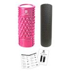 stan フォームローラー セット 筋膜リリース トリガーポイント ストレッチ ローラー ヨガポール (ピンク)