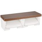 TOTO 2 полосный бумага шт контейнер полки имеется ( дерево качество ) YH600FMR #MWdaru Brown 