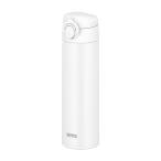 ショッピングサーモス 水筒 【食洗機対応モデル】サーモス 水筒 真空断熱ケータイマグ 500ml ホワイト 本体もパーツもすべて食洗機対応 ワンタッチオープン ステンレス ボトル