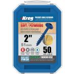 Kreg карман отверстие винт 51mm Blue-Kote specification наружный для . глаз (50 шт. входит )