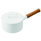 365methods кастрюля с одной ручкой кастрюля сигнал low 16cm IH соответствует белый YY-16S.W