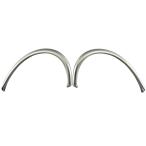 BRIGHTZ Harrier MXUA80 MXUA85 нержавеющая сталь защита глушителя satin silver [ REA-ETC-MID-009 ] XUA80 X