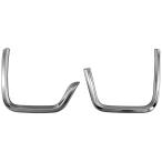 BRIGHTZ eKスペース 34 35 37 38 超鏡面ステンレスメッキフロントドリンクホルダーモール 2PC 【 INT−ETC−378 】 B