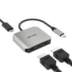 WAVLINK USB C HDMI изменение адаптер Type C двойной HDMI ступица 87W мощность 2x4K@30Hz /1x4K60HzHDMI