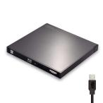 ロジテック ブルーレイドライブ 外付け USB-A Type-A ケーブル付属 ポータブル M-DISC 国内メーカー BD再生 ソフト無し LBD-