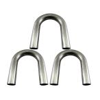 BRIGHTZ 48Φ 180 раз нержавеющая сталь искривление . труба 1.2mm толщина 3PC [ CUR-PIPE-015-3PC ] 48 пирог 48φ 180°