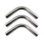 BRIGHTZ 42Φ 90 раз нержавеющая сталь искривление . труба 1.2mm толщина 3PC [ CUR-PIPE-012-3PC ] 42 пирог 42φ 90°