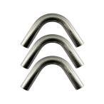 BRIGHTZ 51Φ 120 раз нержавеющая сталь искривление . труба 1.2mm толщина 3PC [ CUR-PIPE-019-3PC ] 51 пирог 51φ 120°