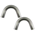 BRIGHTZ 60Φ 150 раз нержавеющая сталь искривление . труба 1.2mm толщина 2PC [ CUR-PIPE-006-2PC ] 60 пирог 60φ 150°